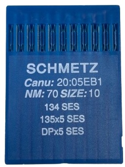 Иглы для промышленных машин, DP*5 №70, SES  134 / DPx5/135x5  SCHMETZ - фото и цены в Минске