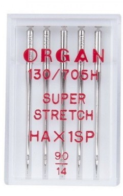Иглы Супер Стрейч ORGAN № 90 (5 игл/упаковка) - фото и цены в Минске