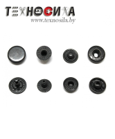 Кнопка АЛЬФА 12,5 мм х 50 штук (блэк никель) - фото и цены в Минске