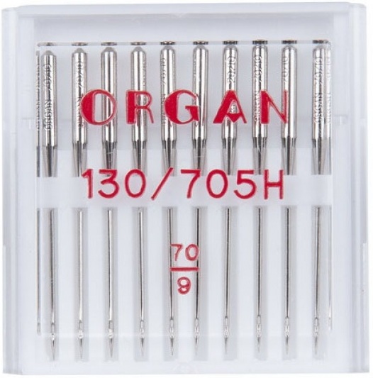 Иглы универсальные № 70 (10 игл/упаковка) ORGAN  - фото и цены в Минске