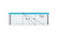 "Gamma" QRL-06 Линейка для пэчворка 15 x 5 см пластик - фото и цены в Минске