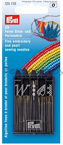 Набор игл для вышивки и бисероплетения 25 шт Prym 125110 - фото и цены в Минске