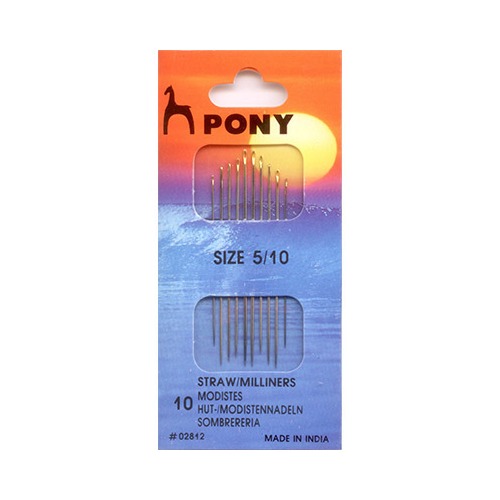 Иглы ручные Straws PE 5/10, Pony - фото и цены в Минске