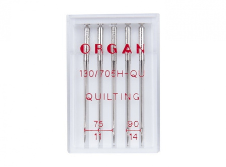 Иглы Квилтинг ORGAN № 75-90 (5 игл/упаковка) - фото и цены в Минске