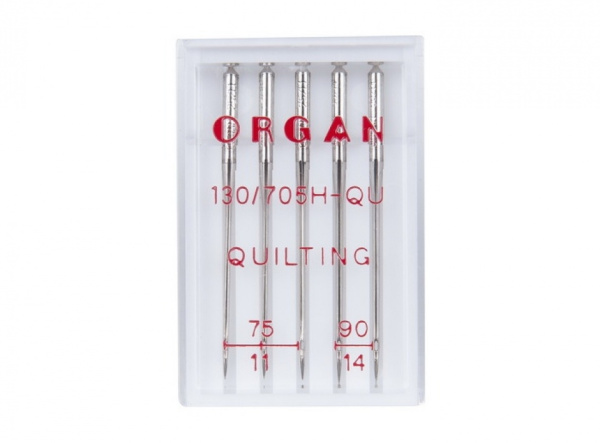 Иглы Квилтинг ORGAN № 75-90 (5 игл/упаковка) - фото и цены в Минске