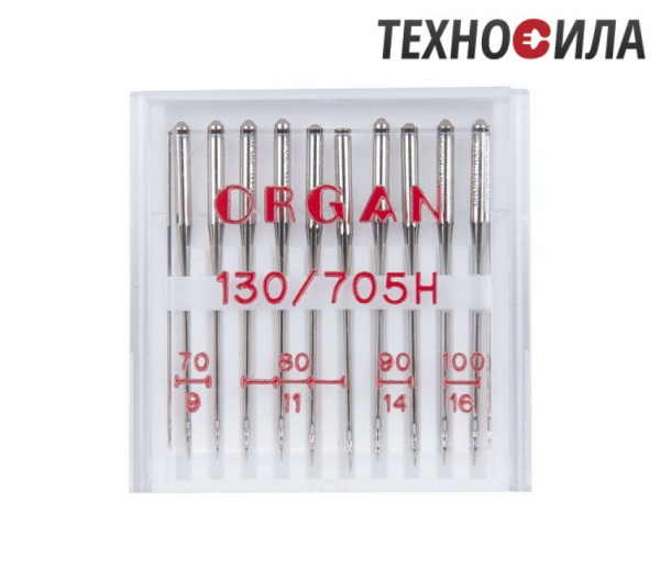 Иглы универсальные ORGAN № 70-100 (10 игл/упаковка) - фото и цены в Минске