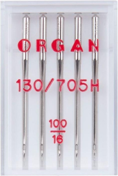 Иглы универсальные № 100 (5 игл/упаковка) ORGAN - фото и цены в Минске