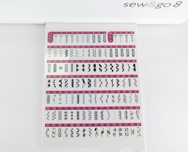 Bernina Bernette Sew&go 8 - фото и цены в Минске Bernina Bernette Sew&go 8 - фото и цены в Минске