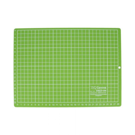 Коврик раскройный двухсторонний 30*22 см Gamma DKD-04 - фото и цены в Минске