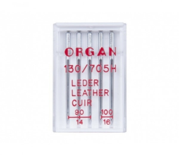 Иглы Кожа ORGAN № 90-100 (5 игл/упаковка) - фото и цены в Минске