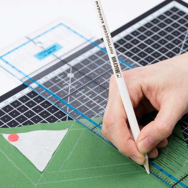 Карандаши для кроя 2 шт. белый, графитовый Micron CEL-01 - фото и цены в Минске