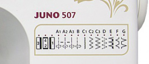 Janome Juno 507 - фото и цены в Минске Janome Juno 507 - фото и цены в Минске
