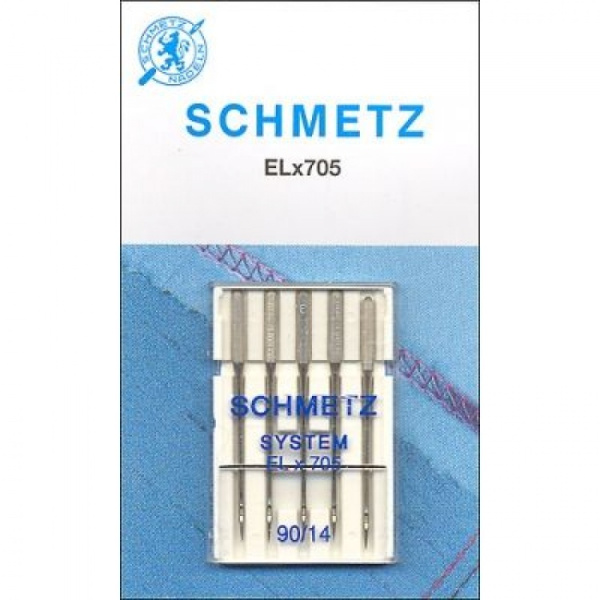Набор игл SCHMETZ SYSTEM №90 для оверлоков (5 шт.) - фото и цены в Минске