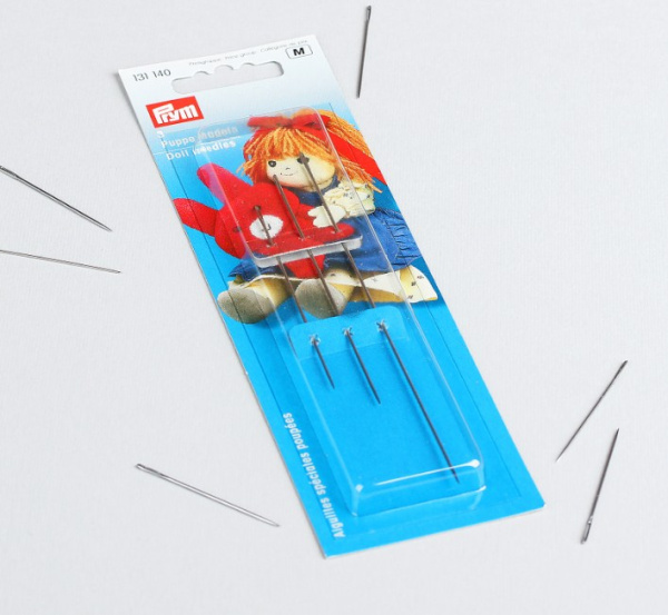 Иглы для шитья кукол 3 шт Prym 131140 - фото и цены в Минске