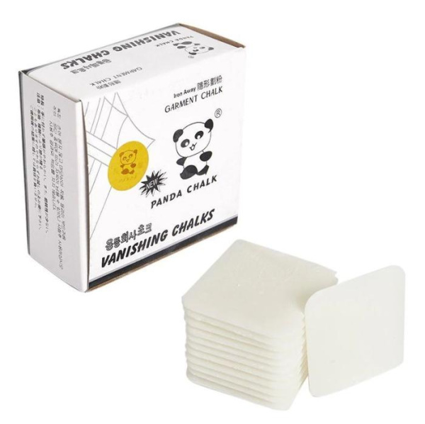 Мел портновский исчезающий под действием пара, Panda, цвет: белый (1 шт) - фото и цены в Минске