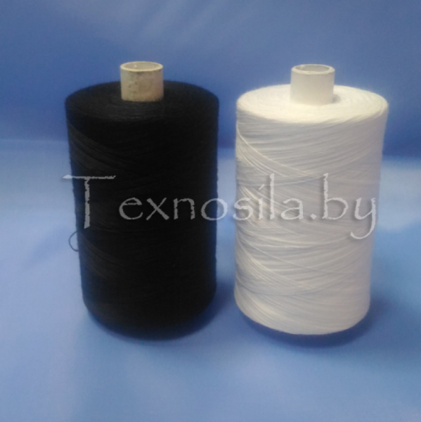 Нитки Армированные 35 ЛЛ (2500м) Цвет: Белый - фото и цены в Минске