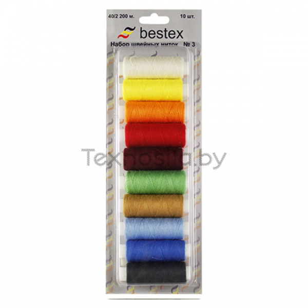 Набор ниток Bestex 40/2 - фото и цены в Минске