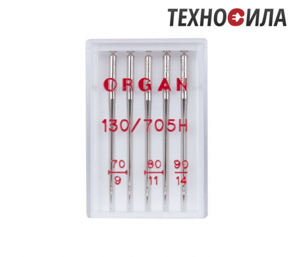 Иглы универсальные ORGAN № 70-90 (5 игл/упаковка) - фото и цены в Минске