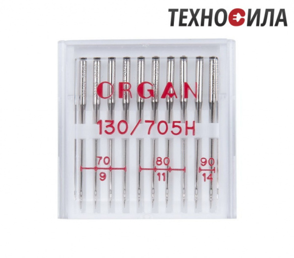 Иглы универсальные ORGAN № 70-90 (10 игл/упаковка) - фото и цены в Минске