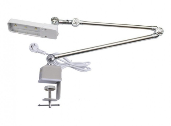 Светильник HAIMU HM-99T светодиодный (10LED/5Вт) с вилкой, на стол машины - фото и цены в Минске