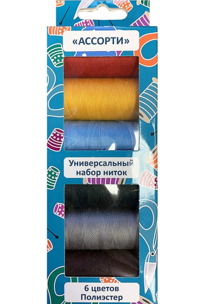 Набор ниток REACH "Ассорти" SWTH-06-CLR - фото и цены в Минске