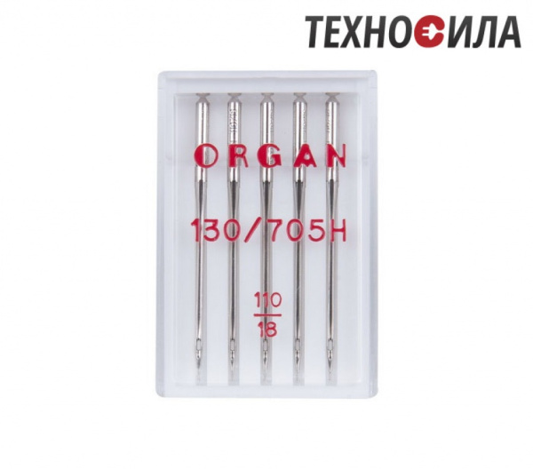 Иглы универсальные № 110 (5 игл/упаковка) ORGAN  - фото и цены в Минске