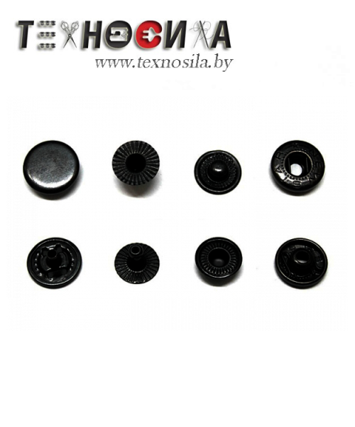 Кнопка АЛЬФА 12,5 мм х 50 штук (оксид) - фото и цены в Минске