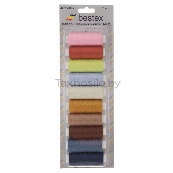Набор ниток Bestex 40/2 - фото и цены в Минске