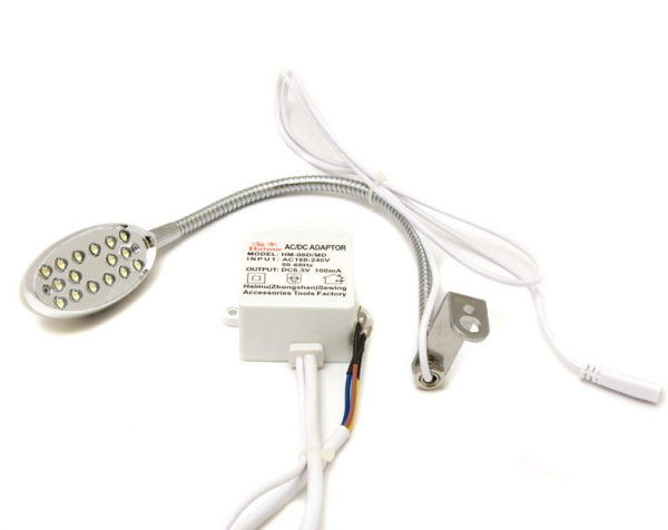 Светильник HM-08D светодиодный (16LED/0,65Вт), без вилки, кронштейн - фото и цены в Минске