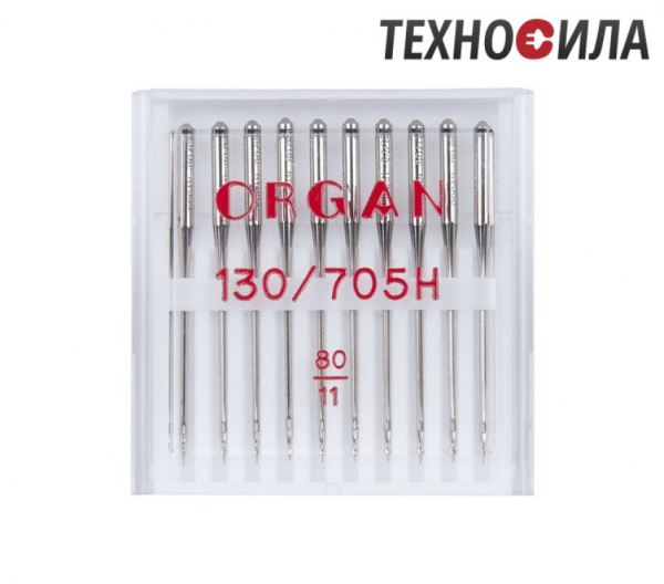 Иглы универсальные ORGAN № 80 (10 игл/упаковка) - фото и цены в Минске