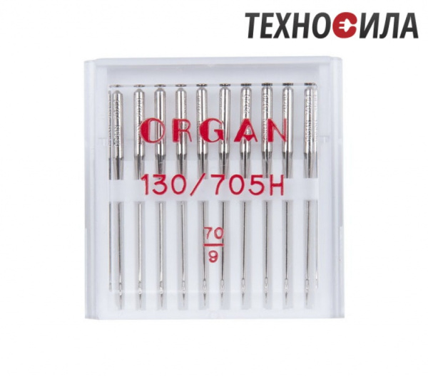 Иглы универсальные № 70 (10 игл/упаковка) ORGAN  - фото и цены в Минске