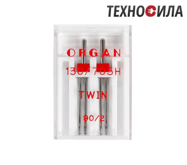 Иглы двойные ORGAN № 90/2 (2 иглы/упаковка) - фото и цены в Минске