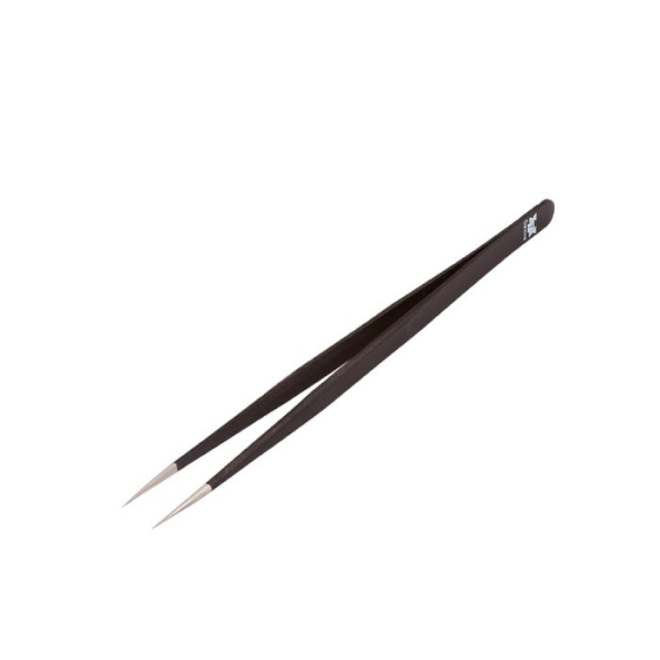 Пинцет с острыми прямыми кончиками 14см Gamma TW-201 - фото и цены в Минске