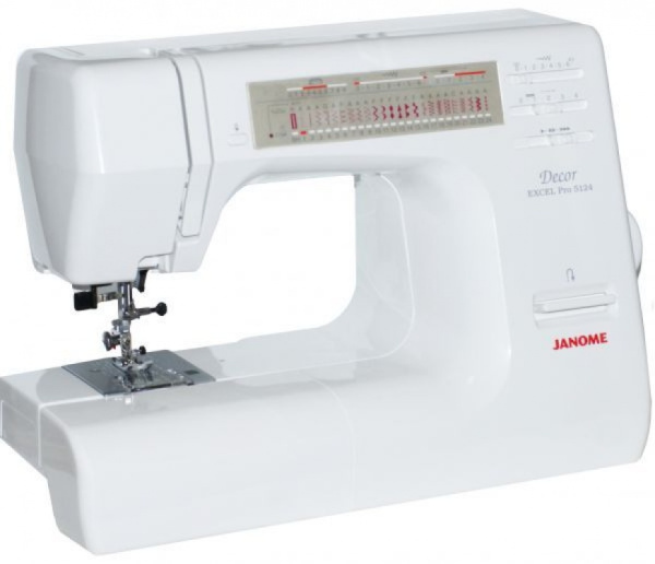 Janome Decor Excel 5124 PRO - фото и цены в Минске Janome Decor Excel 5124 PRO - фото и цены в Минске