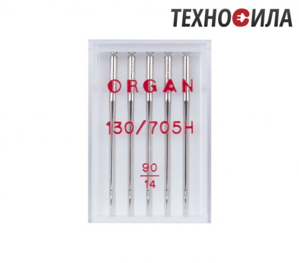 Иглы универсальные ORGAN № 90 (5 игл/упаковка) - фото и цены в Минске