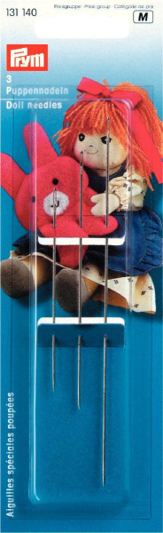 Иглы для шитья кукол 3 шт Prym 131140 - фото и цены в Минске
