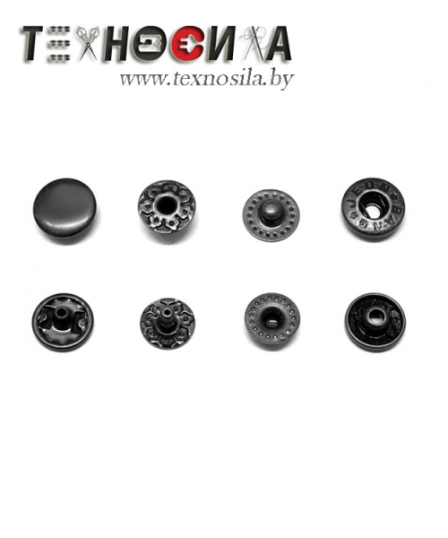 Кнопка АЛЬФА рубашечная 9, 5мм оксид - фото и цены в Минске