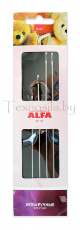 Иглы ручные ALFA AF-220 для кукол - фото и цены в Минске