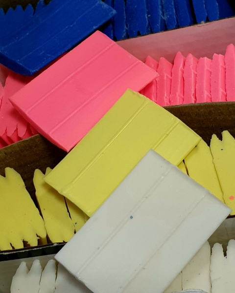 Мел самоисчезающий Carisma, цвет: желтый - фото и цены в Минске