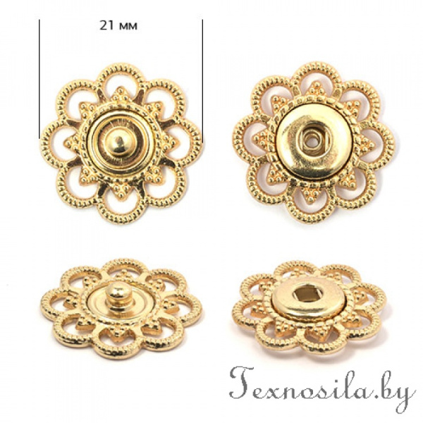 Кнопка пришивная декоративная 21мм - фото и цены в Минске