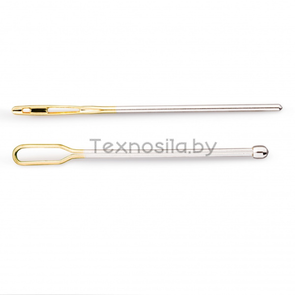 Иглы для протягивания с золотистым ушком 2 шт Prym 131320 - фото и цены в Минске