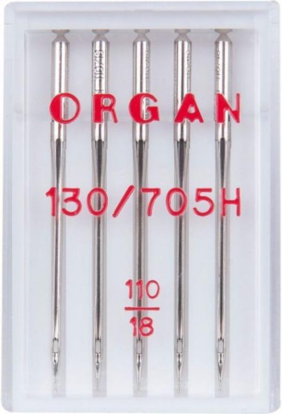 Иглы универсальные № 110 (5 игл/упаковка) ORGAN  - фото и цены в Минске