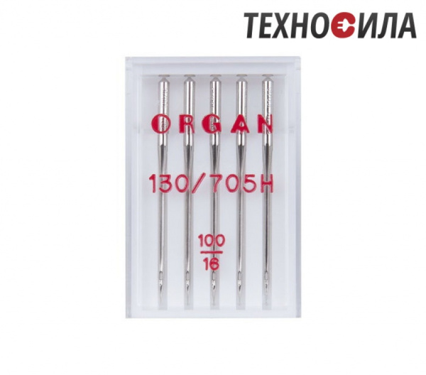 Иглы универсальные № 100 (5 игл/упаковка) ORGAN - фото и цены в Минске