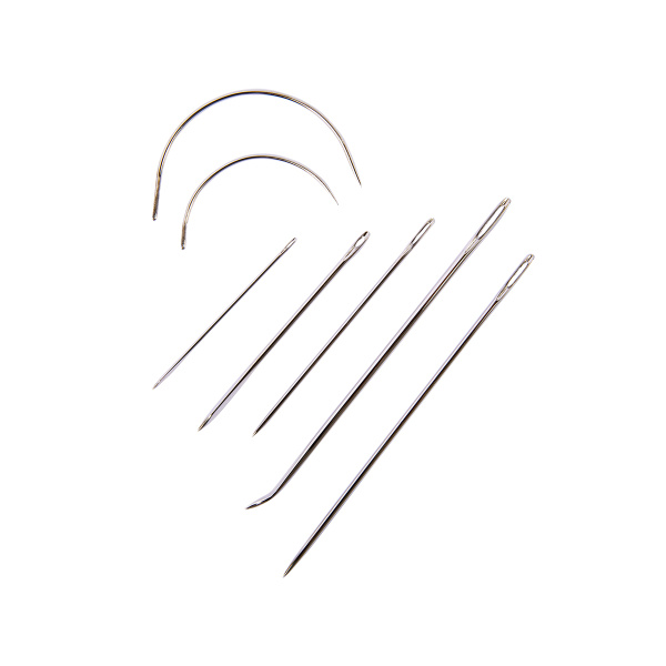 Иглы для шитья ремесленные 7 шт. "Gamma" N-221 с матрасными иглами - фото и цены в Минске