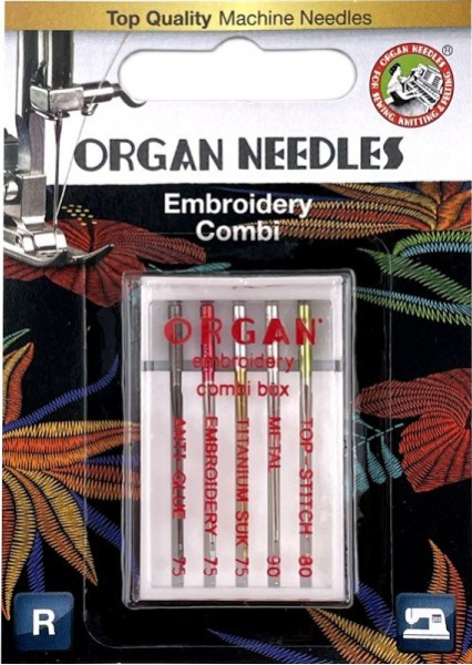 Набор вышивальных игл ORGAN Embroidery Combi - фото и цены в Минске