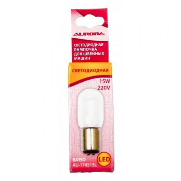 Лампочка светодиодная для швейных машин поворотная AURORA AU-174515LED - фото и цены в Минске