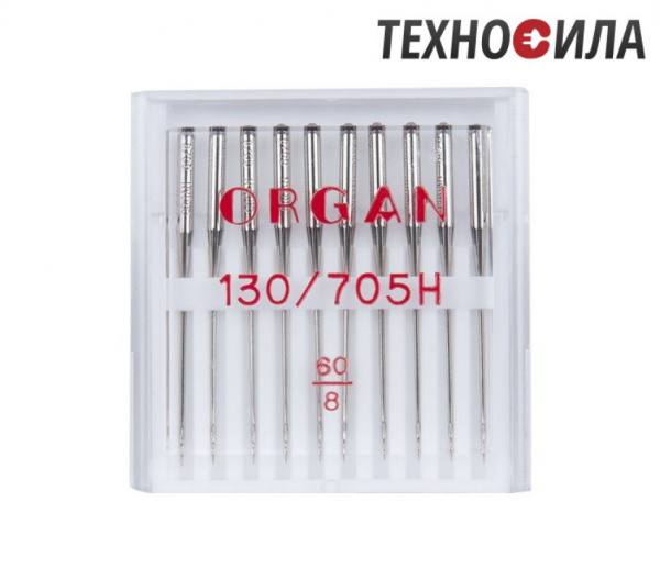 Иглы универсальные ORGAN № 60 (10 игл/упаковка) - фото и цены в Минске