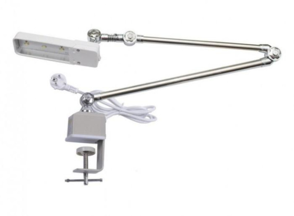 Светильник HAIMU HM-99T светодиодный (10LED/5Вт) с вилкой, на стол машины - фото и цены в Минске