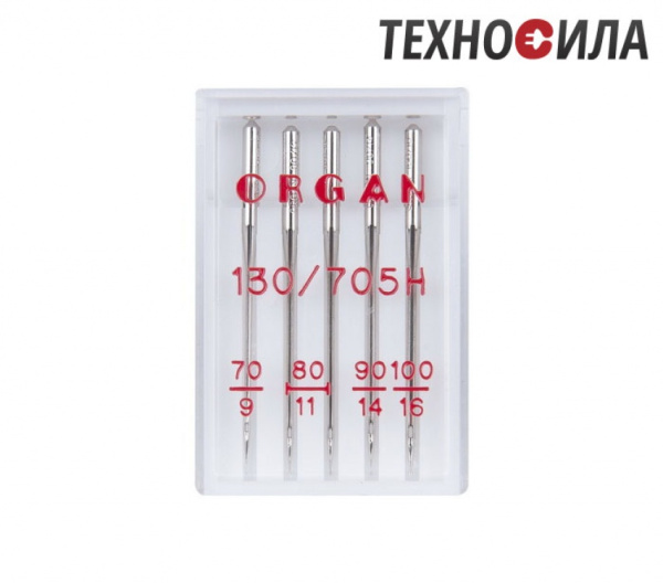 Иглы универсальные № 70-100 (5 игл/упаковка) ORGAN - фото и цены в Минске
