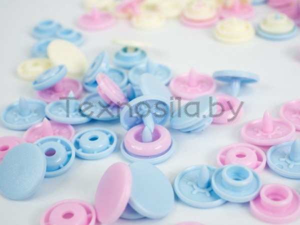 Кнопки Color Snaps пластик 30 шт разноцветные Prym Love 393007 - фото и цены в Минске